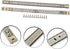 2pcs POPETPOP Heavy Duty Keyboard Drawer Slide Bearings Full Extension for Furniture and Bedside Cabinets Construction