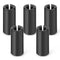 5PCS 1/2" to 1/4" Router Collett Adapter Bit Shank Reduction Sleeve Tools for Woodworking