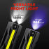 1500 WARSUN Rechargeable EDC Flashlight Lumen Compact LED Pocket Flashlight with Magnetic Base and Clip, Portable Work