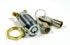 Philmore 5/8" On/Off Key Switch Lock SPST with 2 Keys and Nut, Removable On or Off, 30-10078