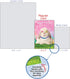 NobleWorks Funny Easter Card with Envelope - Humor Notecard for Easter (1 Card) - Hippie Rabbit