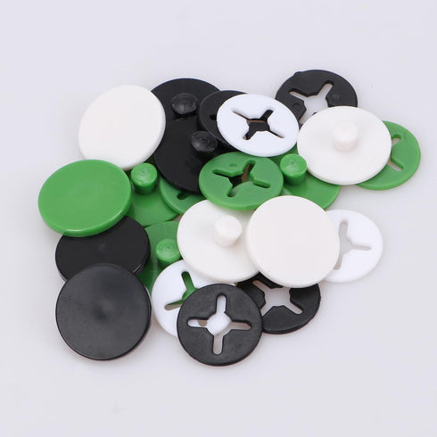 Aruicheng 12Pcs Running Bib Clips Race Bib Holder Running Bib Clip Running Bib Fixing Clips Running Bib Buckles