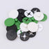 Aruicheng 12Pcs Running Bib Clips Race Bib Holder Running Bib Clip Running Bib Fixing Clips Running Bib Buckles