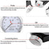 Hardness Tester Meter,Shore Type A/O/D Rubber Tire Durometer Hardness Tester Meter 0-100 (Type O)