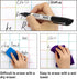 Shuttle Art Wet Erase Markers, 15 Pack Black 1mm Fine Tip, Smudge-Free for Laminated Calendars and Whiteboards