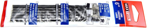 MAXTOOL 3/32"x6" 6pcs Identical Aircraft Extension Drills, HSS M2 Extra Long Deep Twist Drill Bits