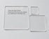 20PCS Blank Clear Acrylic Square Material, Plexiglass Laser Cut Square Sheet with Round Corners, 1/8" Thickness