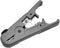 Yankok S501B Cable Stripping and Cutting Tool Gray with Adjustable Blade Depth for UTP, FTP, STP, CAT5/5e CAT6/6a