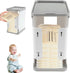 ZLHETWT 1700ml Breastmilk Freezer Organizer, Clear Freezer and Fridge Organizer Bins Reusable Breast Milk Storage Tower