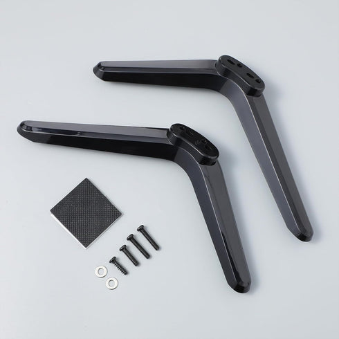 Veemoon 2Pcs 32 40 49 50 55 Inches TV Stand Legs Replacement, Plastic TV Stand Base Home Television Holder Television