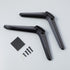 Veemoon 2Pcs 32 40 49 50 55 Inches TV Stand Legs Replacement, Plastic TV Stand Base Home Television Holder Television