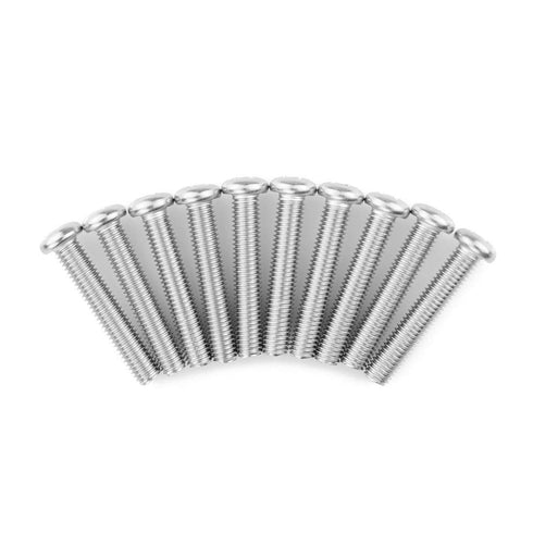 M8 x 45mm Machine Screws (10pcs), Pan Phillips Cross Head Screws for Samsung Series TV, 18/8 Stainless Steel