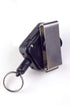Gear Keeper Retractable Keychain for Keys & Badges - Stainless Steel Rotating Belt Clip, Holds Up to 7 Keys