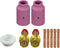 RIVERWELD TIG Gas Lens Collets for WP 17 18 26, 10pcs Ceramic Cup and Insulator