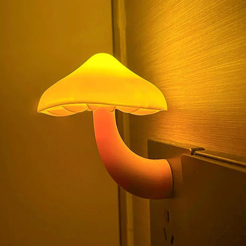 Night Light Cute Introducing the LED Smart Light with Motion Sensor,Mushroom nightlight