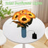 Indoor-4 Pack 8 Solar Sunfower Lights Outdoor& Sunflower Lights with Remote, Modes Home Garden Decor,Sunflowers Gifts