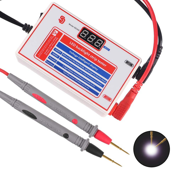 LED Light and TV Backlight Tester, LED Strip Lamp Beads Repair Tool with Gold Plated Pin