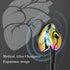 MaiWieel-Classic Stethoscope Rainbow Single Head Stethoscope for Nurses Doctor,EMT Student,Home Medical, Estetoscopio