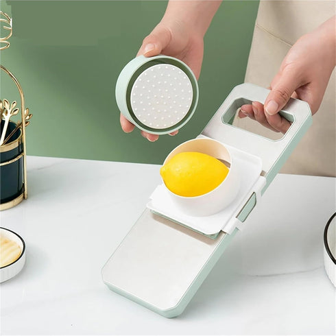 JJKSKV 1) Stainless Steel Vegetable Shredder Handheld Cutter for Potatoes, Cucumbers, Carrots Compact Kitchen Tool