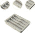 Silverware Drawer Organizer Utensil Organizer Expandable Space Saving Cutlery Tray Silverware Organizer for Office