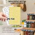 BieFuDan 278 Set,Waterproof Pcs Clear Spice Jar Labels Preprinted Pantry Labels Stickers for Organization