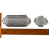 Ultrasonic Cleaning Solution 2Pcs Silver Holder with Lock and Hook, Jewelry Cleaner Baskets for Small Parts