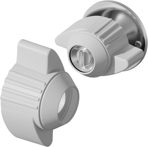 Homakover 2 Pack Door Knobs Cover, Non-Slip Silicone Door Knob Grips, Fits All