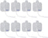 Discount TENS EMPI Compatible TENS Electrodes, 8 Premium 2 x 2 Inch