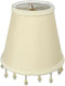 Royal Designs, Inc. CSO-1047-5BG Beaded Hardback Empire Chandelier Shade with Designer Trim,