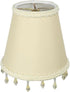 Royal Designs, Inc. CSO-1047-5BG Beaded Hardback Empire Chandelier Shade with Designer Trim,