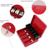 Key,Tiered,4 5 Slots,11.8" 9.5" 3.5",Red xydled Cash Box with Money Tray and Key Lock,Money lock box with Cash