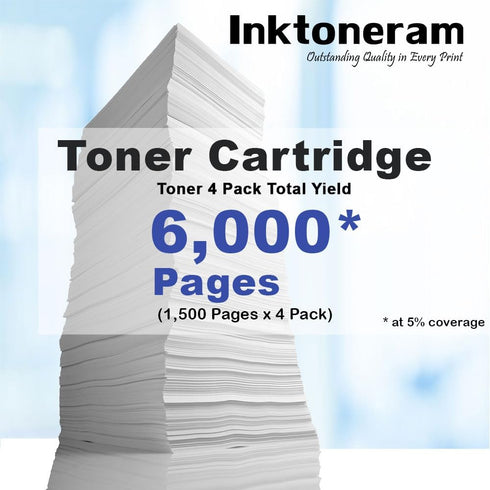 CF283A 83A Compatible Toner Cartridges Replacement for HP Laserjet Pro M201n M225dn (Black, 4-Pack)
