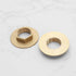 2 Sets Faucet Nut Installation Kit, 1/2 Inch Brass Lock Nuts with Gaskets for Outdoor Gardens, Washing Machines, Air