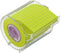 Yamato NRK-50CH-LH Sticky Notes, Memoc Roll Tape, Grid Type Notebook, 2.0 inches Wide, Cutter Included