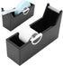 Portable Tape Dispenser for Eyelash Extension, Office Desktop Tape Cutter Holder (Black)