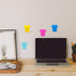 Sticky Notes, 560 Sheets, 3 × 3 Inches, Short Sleeve Shape Self Sticky Notes Pad, Bright Colors for Home Office
