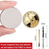 LOVIMAG 16 Pack Strong Round Magnets, Super Strong with Adhesive Backing for Office, Science, DIY