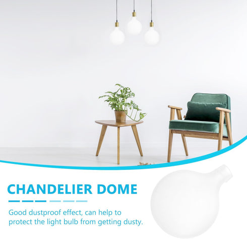 3.93X2.75X2.75 Inch ARTIBETTER Small Frosted Milk White Lamp Shade Replacement Lampshade for Indoor Table Lamps
