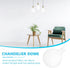3.93X2.75X2.75 Inch ARTIBETTER Small Frosted Milk White Lamp Shade Replacement Lampshade for Indoor Table Lamps