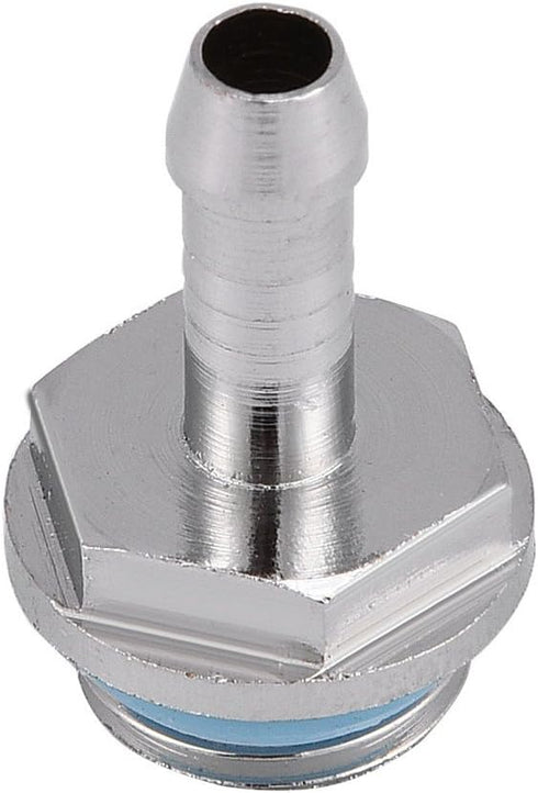 6Pcs G1/4" Barb Fitting Adapter, OD 6mm for PC Water Cooling Tube System