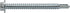 Power Pro Premium Self-Drilling Metal Screws, Zinc Plated Steel, Hex Washer Head, ¼ x 2-½ inches, Box of 22