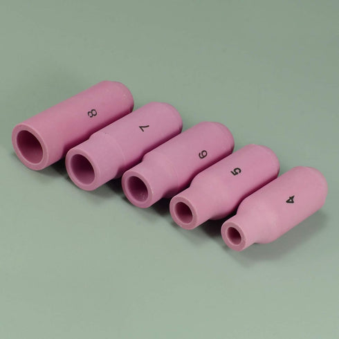 RIVERWELD TIG Alumina Nozzles Ceramic Shield Cup 10N50#4 10N49#5 10N48#6 for WP 17 18 26