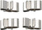 Qjaiune 100Pcs Trailer Frame Wire Clips, 23mm Length Solar Panel Wire Clips, 304