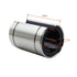 LM12UUOP Linear Ball Bearings: Open Type Nickel Plated 12mm Bore Dia, 21mm OD, 30mm Length Pack of 4pcs
