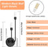 3000K G9 Bulb) Tipace Modern Wall Sconce,LED Black Wall Light Fixture Bathroom Vanity Light Fixture with Glass