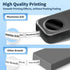 Phomemo D30 Mini Thermal Label Printer, Portable Bluetooth Inkless Label Maker for Home and Small Business Organizing