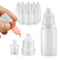 Set of 50 Plastic Dropper Bottles with Cap – Travel-Size 5ml for DIY Projects, Essential Oils, Perfume