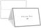Thank You Cards For Small Business, Bulk Set of 25, 5x7" Folding