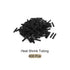 Heat Shrink Tubing, 2:1 Cable Sleeving Tube Wrap, 4mm Dia/30mm/Black, 400 Pcs