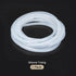 6m(20ft) Clear Silicone Tubing 9mm(3/8") ID x 12mm(1/2") OD, Pure Silicone Hoses for Pump Siphoning, Draining